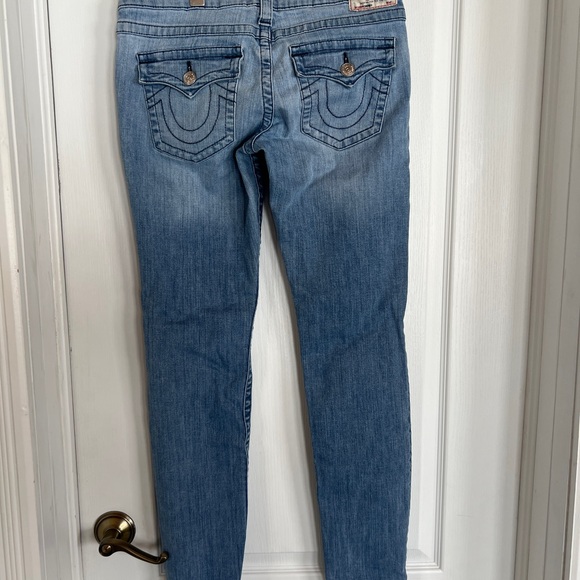 🌸 True Religion “Section Skinny” Floral Jeans – Size 31 🌸 - Picture 5 of 6